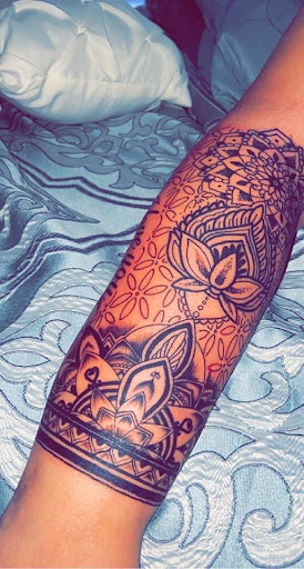 Explore female shoulder tattoo ideas, creative tattoo ideas in Albany, available at Coast 2 Coast Body Art Studio