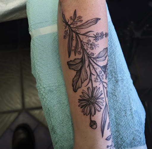 Explore hot girl tattoo ideas, creative tattoo ideas in Athens, available at Pain and Wonder Tattoo and Piercing Studio