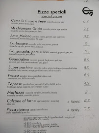 Opificio del Gusto à Magliano Sabina menu