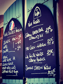 La Pointe Noire à Fontaine-de-Vaucluse menu