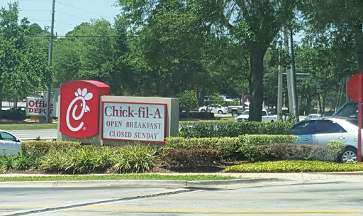 Fast Food Restaurant «Chick-fil-A», reviews and photos, 1141 Saxon Blvd, Orange City, FL 32763, USA