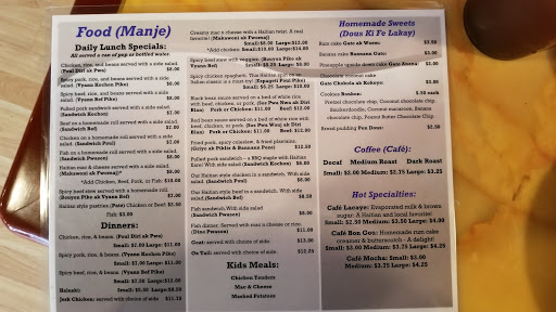 Caribbean Restaurant «Haitian Sensation Coffee Shop», reviews and photos, 869 E State St, Sharon, PA 16146, USA