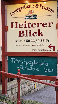 Gasthaus Heiterer Blick à Sebnitz carte