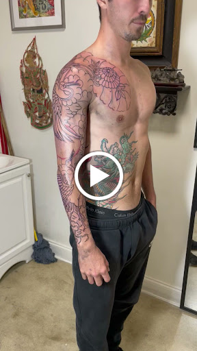 Explore phillies tattoo ideas, creative tattoo ideas in Miami, available at Bonsai Mike Tattoos