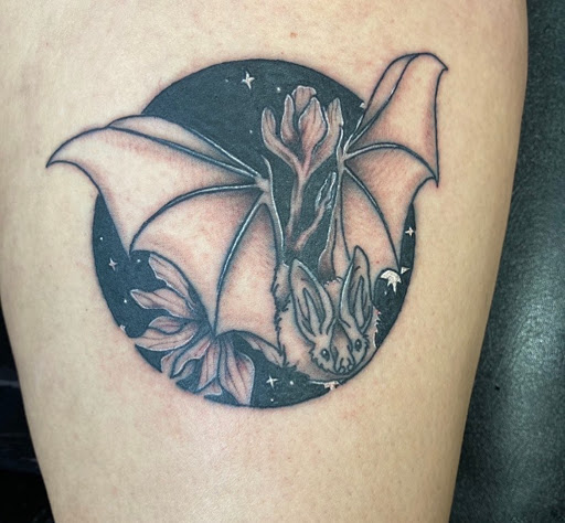 Explore glitter tattoo ideas, creative tattoo ideas in Kenosha, available at Kenosha Tattoo Company