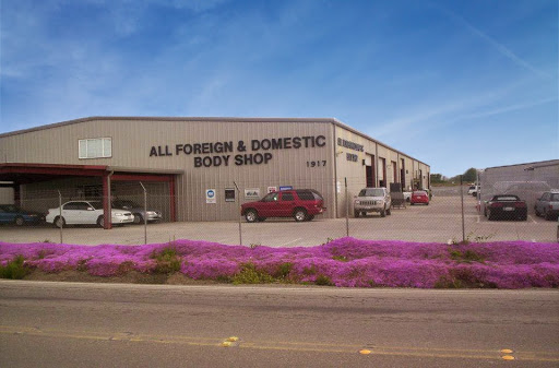 Auto Body Shop «All Foreign Domestic Body Shop», reviews and photos, 1917 Navy Dr, Stockton, CA 95206, USA