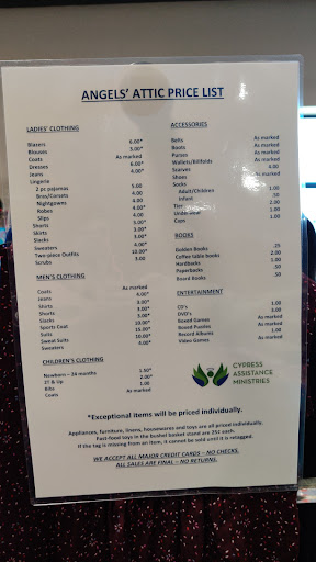 Donations Center «Angels Attic Resale Shop», reviews and photos