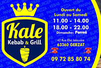 KALE KEBAB GERZAT à Gerzat menu