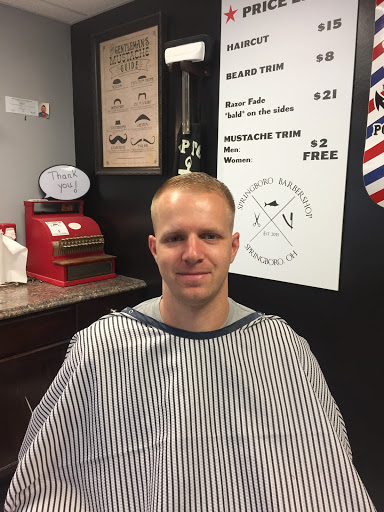 Barber Shop «Springboro Barber Shop», reviews and photos, 762 W Central Ave, Springboro, OH 45066, USA