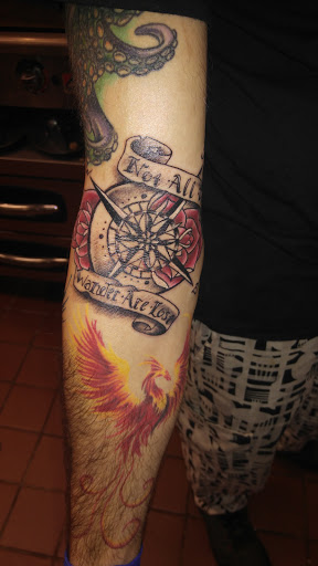 Explore full sleeve tattoo ideas for men, creative tattoo ideas in Myrtle Beach, available at Elite Ink Tattoos of Myrtle Beach