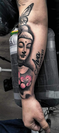 Explore redeemed tattoo ideas, creative tattoo ideas in Springfield, available at Red Tip Tattoos