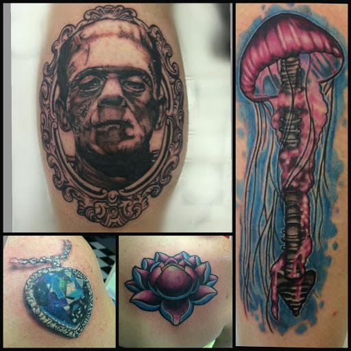 Explore small chest tattoo ideas, creative tattoo ideas in Midlothian, available at Firehouse Tattoos