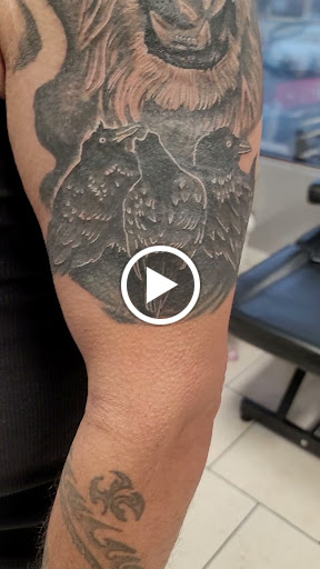 Explore tattoo ideas for a son's name, creative tattoo ideas in Ocoee, available at Slaughterized Ink Tattoo and Piercing Studio