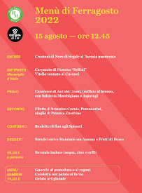 Osteria al Tre à Urbino menu