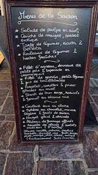 Restaurant français Au fil des Saisons à Cergy (la carte)