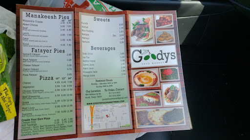 Mediterranean Restaurant «Goodys Food Market», reviews and photos, 904 Melbourne Rd, Hurst, TX 76053, USA