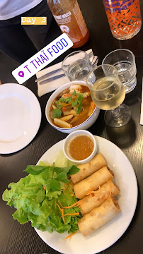 Rouleau de printemps du Restaurant thaï T thaï food à Paris - n°6