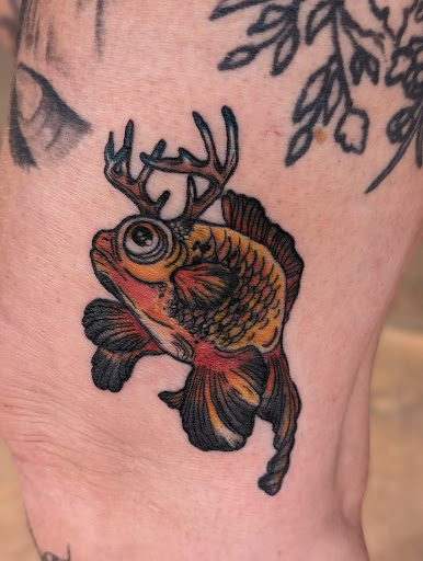 Find crystal tattoo ideas for your next unique tattoo in Cornelia at Prismatic Pulse Tattoo