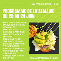 Sunny Day Burgers à Fréjus menu