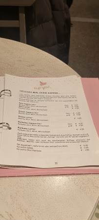 Café Glück Fulda à Fulda menu