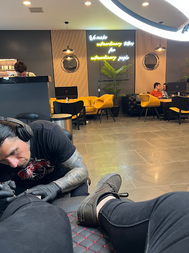Explore arm tattoo ideas for females, creative tattoo ideas in San Francisco, available at Cleopatra INK Tattoo & Piercing San Francisco Studio