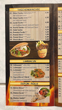 Carte du Istanbul Grill à Castrop-Rauxel