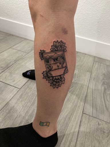 Explore thistle tattoo ideas, creative tattoo ideas in Las Vegas, available at Las Vegas Tattoo Collective, LLC