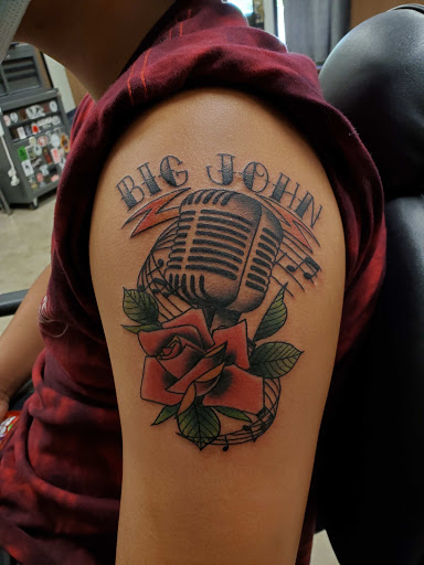 Explore sick tattoo ideas for men, creative tattoo ideas in Bakersfield, available at CLASSIC STANDARD TATTOO CO.