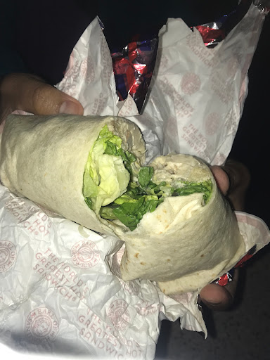 Chicken Cesar wrap