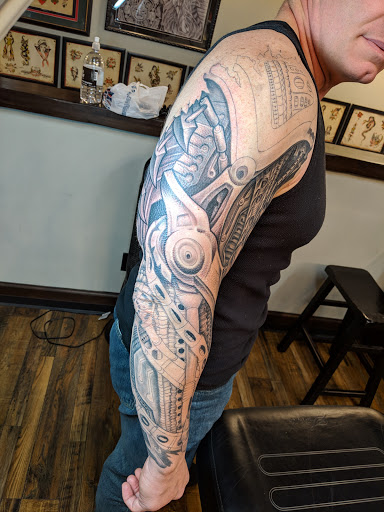 Explore fifth element tattoo ideas, creative tattoo ideas in Oceanside, available at The Arcade Oceanside Tattoo