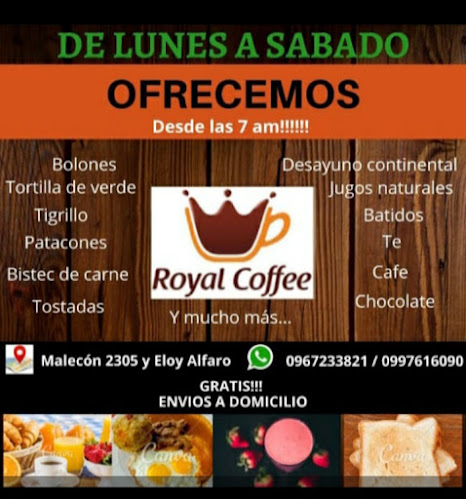 Opiniones de Royal Coffee en Babahoyo - Cafetería