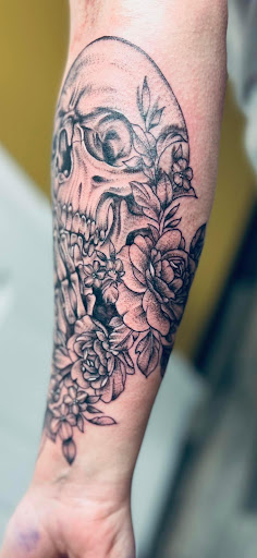 Explore plant tattoo ideas, creative tattoo ideas in Warner Robins, available at Untold Pain Tattoo Studio