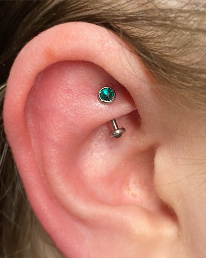 Explore tattoo ideas for hair stylist, creative tattoo ideas in Oswego, available at Bodified