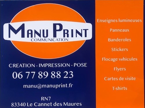 Magasin Manu Print Le Cannet-des-Maures