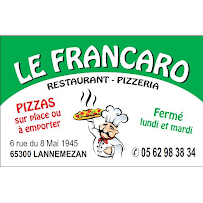 Photos du propriétaire du Pizzeria Le Francaro Pizzéria à Lannemezan - n°15