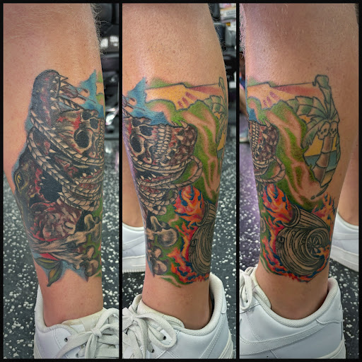 Explore sons of anarchy tattoo ideas, creative tattoo ideas in Fort Myers, available at Loyal 2 The Coil Tattoos & Piercings (Edison Mall Location Entrance F)