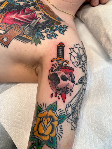 Explore growth tattoo ideas, creative tattoo ideas in Seattle, available at Stairs Tattoo