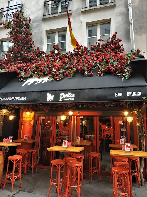 Restaurant espagnol Les Piétons tapas bar 75004 Paris