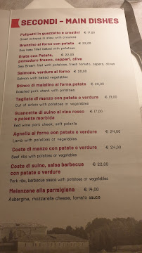 Restaurant Punto G à Venice (la carte)
