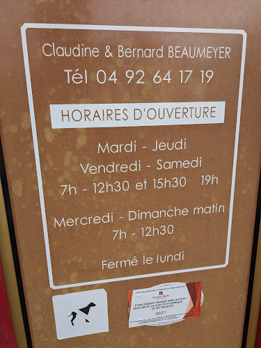 Boucherie Beaumeyer Bernard Château-Arnoux-Saint-Auban