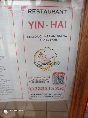 Restaurant YIN HAI - Macul