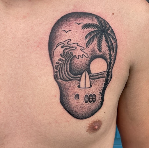 Explore sunshine tattoo ideas, creative tattoo ideas in Abington, available at Ink Boss Tattoo & Piercing Studio