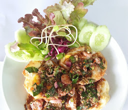กุ๊กไก่ สเต็ก อาหารเครื่องดื่ม photo