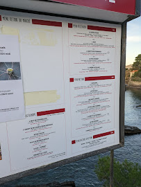 Restaurant Restaurant Le Neptune à Collioure (la carte)