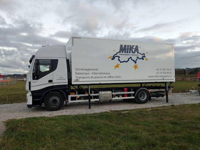 Mika déménagements transports, titulaire Kovacevic - Montreux