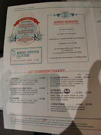 Menu / carte de Restaurant Le Clocher à Annecy