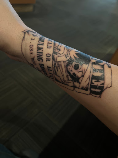 Explore gory tattoo ideas, creative tattoo ideas in Norwalk, available at Ink Side Out Tattoo Lounge