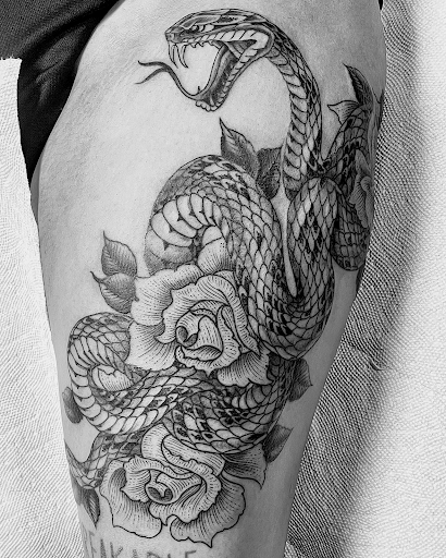 Explore chosen tattoo ideas, creative tattoo ideas in Georgetown, available at Iron Rite Tattoo South