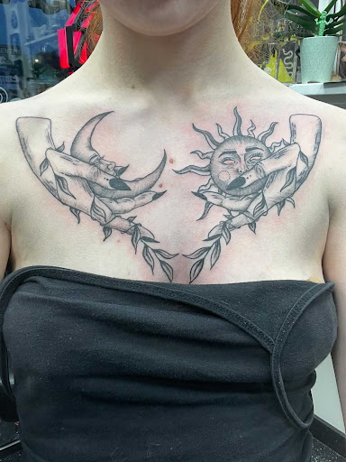 Explore film tattoo ideas, creative tattoo ideas in Slippery Rock, available at Dinky Dachshund Tattoo Parlor