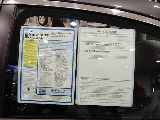 Chevrolet Dealer «Amesbury Chevrolet», reviews and photos, 103 Macy St, Amesbury, MA 01913, USA